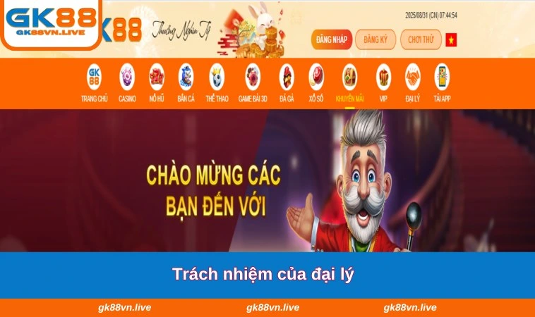 Trách nhiệm của đại lý